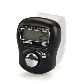 

Digital Finger Counter Stitch Marker and Row Counter LCD Electronic Digit Finger Ring Clicker Timer