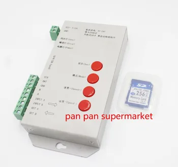

5-24V T1000S SD Card LED Pixel Controller WS2812B 6803 WS2811 RGB LED strip