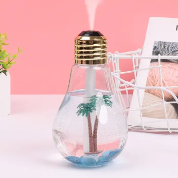 

400ml LED Lamp Humidifier Essential Oil Diffuser Atomizer Air Freshener Mist Maker with LED Night Light for Home Office