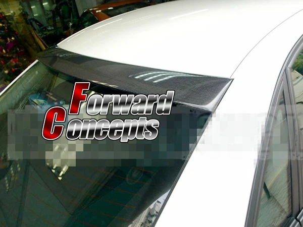 

FOR CARBON FIBER 2002-2008 A4 S4 8E B6 B7 SEDAN REAR WING WINDOW ROOF SPOILER