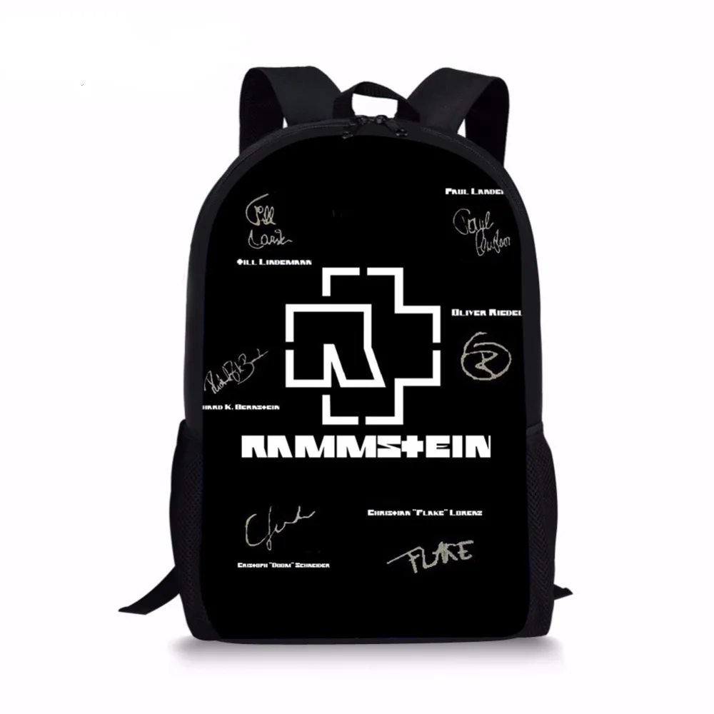 New Band Rammstein Logo Design Printing Backpack For Boys Girls 3D School Supplies Women Bags Men Laptop Rucksack|Backpacks| - AliExpress New Band Rammstein Logo Design Printing Backpack For Boys Girls 3D School Supplies Women Bags Men Laptop Rucksack|Backpacks| - AliExpress