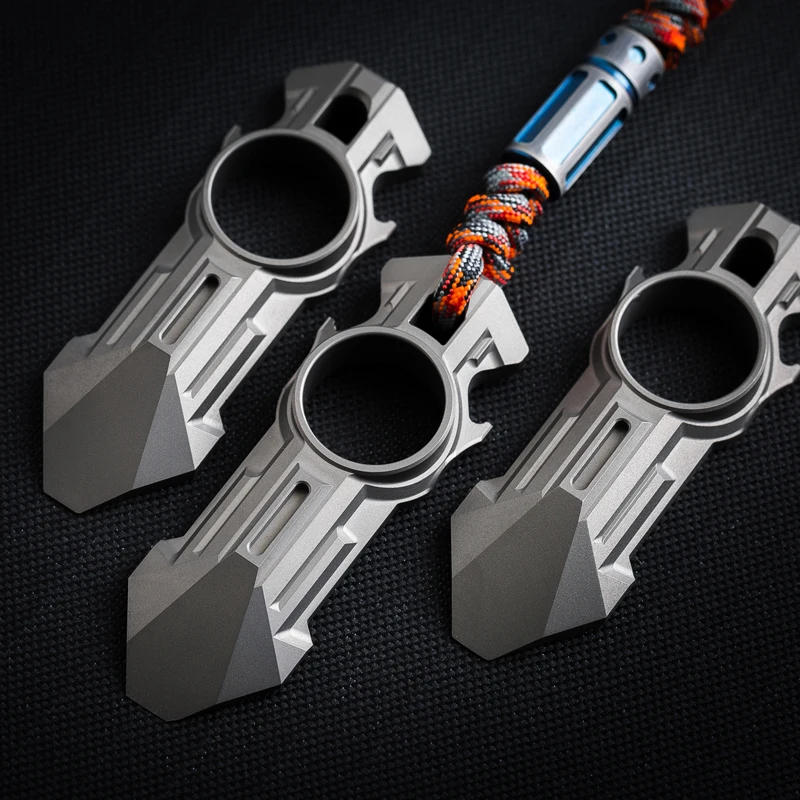 

New Arrival Multifunctional EDC Crowbar Titanium Tools Bottle Opener Portable Screwdrivers Camping Tools Limited Edition