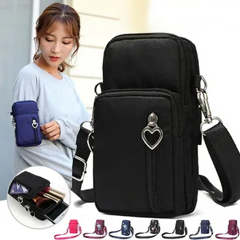 

2019 New Mini Small Cross Body Mobile Phone Shoulder Bag Stylish Women Pouch Case Belt Messenger Handbag Cell Phone Bags