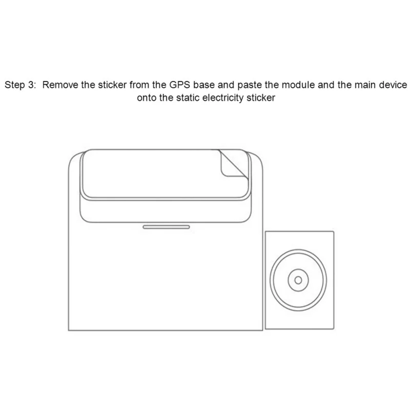 Автомобильный видеорегистратор gps модуль Поддержка функции ADAS для Xiaomi 70mai Dash Cam Pro dvr камера