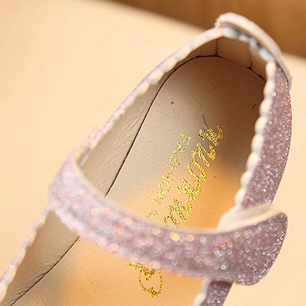 Обувь для детей для девочек Яркая кожаная обувь для маленькой принцессы замшевые туфли для танцев с бантом тонкие туфли на плоской подошве для новорожденных мягкая подошва для первых прогулок