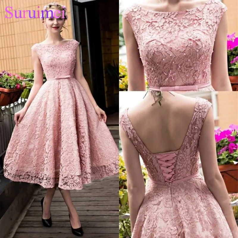 elegant tea length dresses