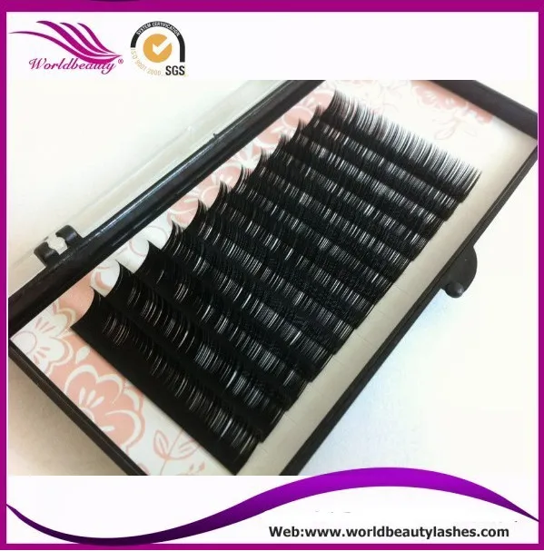 

New style,fashion style,0.07mm J/B/C/D curl 5 trays/lot 3D 6D volume lashes false eyelash extension