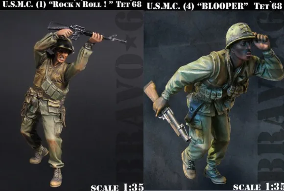 Масштаб 1/35 Вьетнамская война США военные миниатюры для боя модель Второй мировой