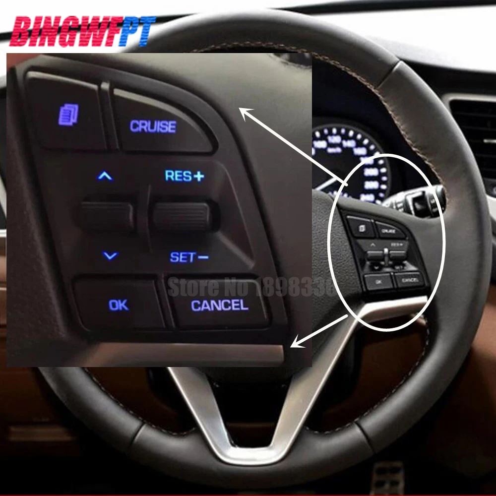 Для Hyundai Tucson 2015 1 6 T/2 0 рулевое колесо Круизное управление кнопка переключения