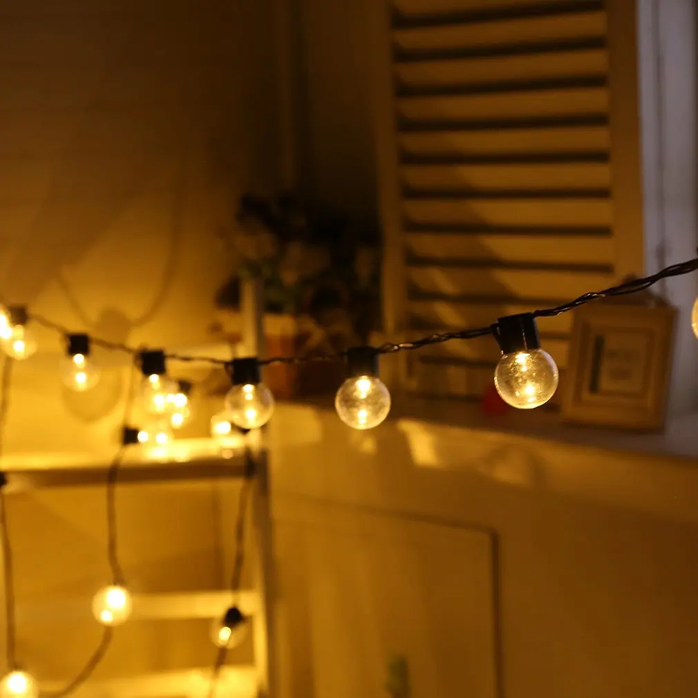 6m 19.69ft 20 LED Bulb Romantic String light with Hook Warm White EU ...