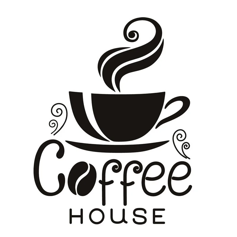 наклейки кофе. наклейка чай кофе. стикер "кофе". эмблема кофейни. наклейка чай кофе.