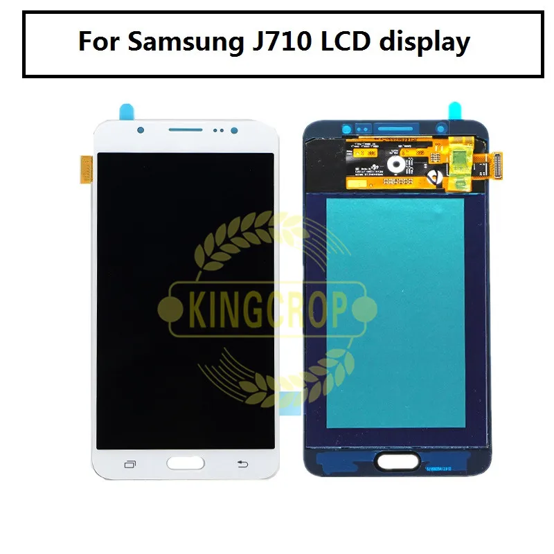 

5.5" For SAMSUNG GALAXY J710 LCD J7 2016 J710F SM-J710F J710FN Display Touch Screen Digitizer Replacement For SAMSUNG J710 LCD