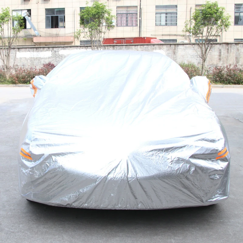 Car Covers Aluminum Film Car Clothing Sun Rain Heat Insulation Car