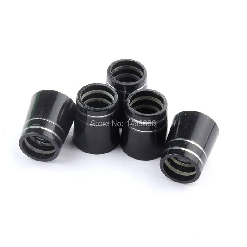 Free Shipping 30Pcs Black Double Chrome ring Golf Ferrules For Irons Shaft Adapter Sleeve with the tip section of.370