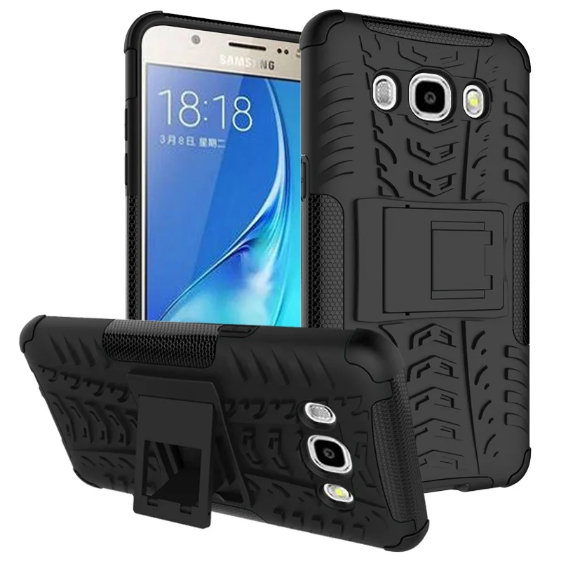 

for samsung galaxy J5 2016 J510 J510F J5108 cases Hard Cover Heavy Duty Armor Hybrid Rugged Rubber Silicone Stand Phone Case