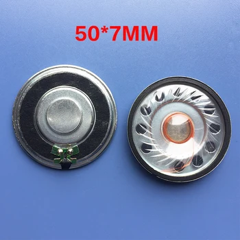 

New Ultra-thin mini speaker horn 8 ohm 1Watt 8R 1W Diameter 50MM 5cm Thickness 7mm Audio Loudspeaker