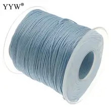 100 ярдов 1 мм китайский узел нейлоновый шнур пластиковая катушка нитка, Плетеный ремешок Веревка Бисероплетение нить для ожерелья браслет Изготовление ювелирных изделий