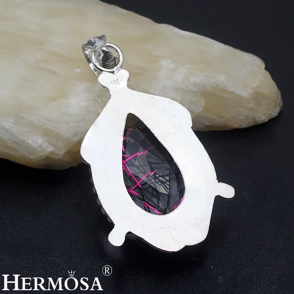 Женское ожерелье с подвеской из серебра 925 пробы|925 sterling silver charms|silver charm pendantcharm |