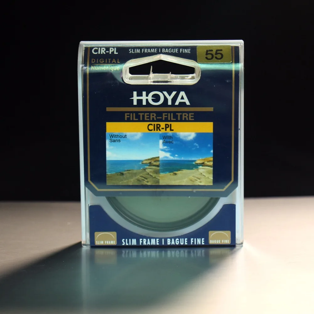 Фильтр HOYA CPL тонкий круговой поляризатор фотофильтр 49 52 55 58 мм 62 67 72 77 82 для