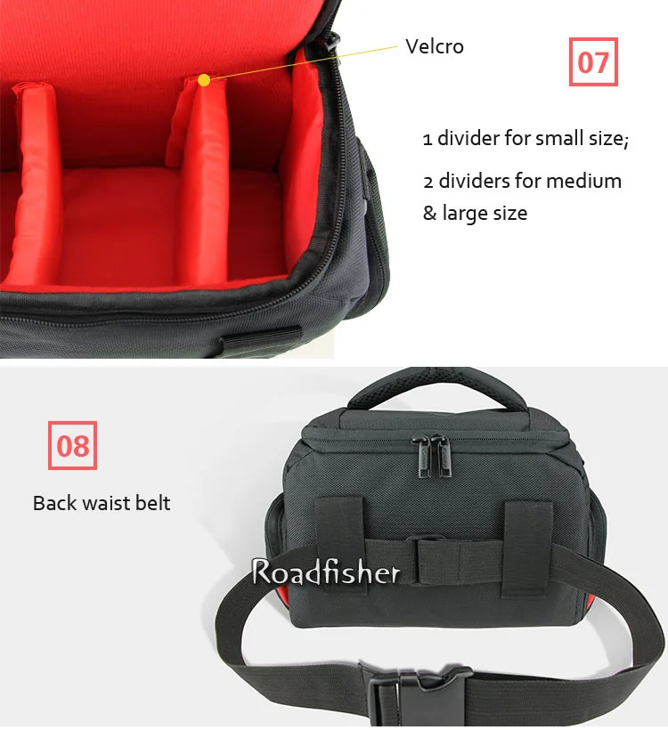 Camera shoulder bag for Canon EOS-15
