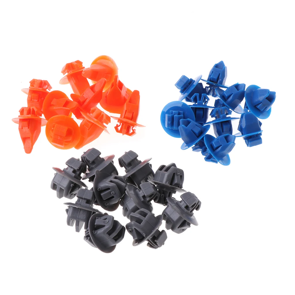 

30 Pcs Front Door Trim Body Moulding Repair Kit Flare Panel Clip For Toyota Prado 120