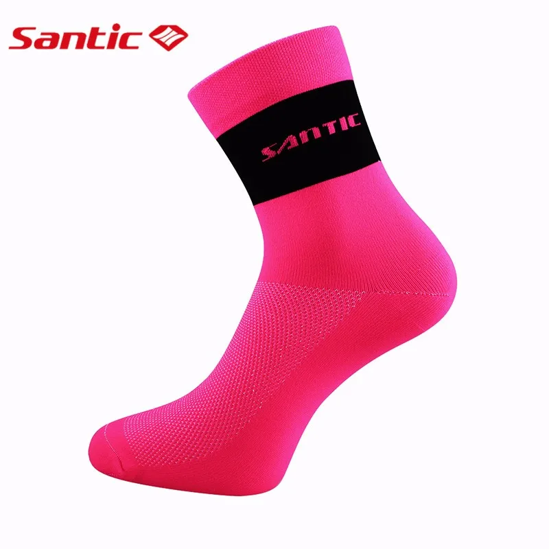 Santic велосипедные носки для мужчин и женщин дышащие велосипедные носки анти-пот Спорт на открытом воздухе Ciclismo 3 цвета один размер KW6501