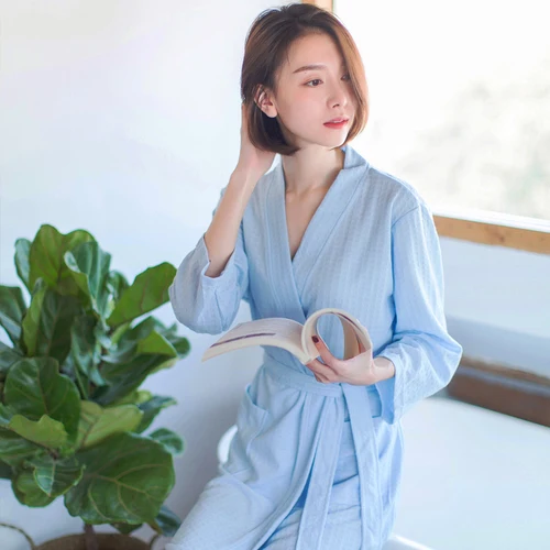 Robes Women Short Sleeve Summer New Home Soft Simple Daily Korean Style Womens Clothing High Quality Fashion Loose Leisure Chic - Цвет: 9317-19