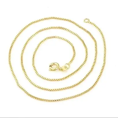 

Fashion link chain necklace copper with gold color necklaces for men and women fashion jewelry Free shipping(N18K-26)