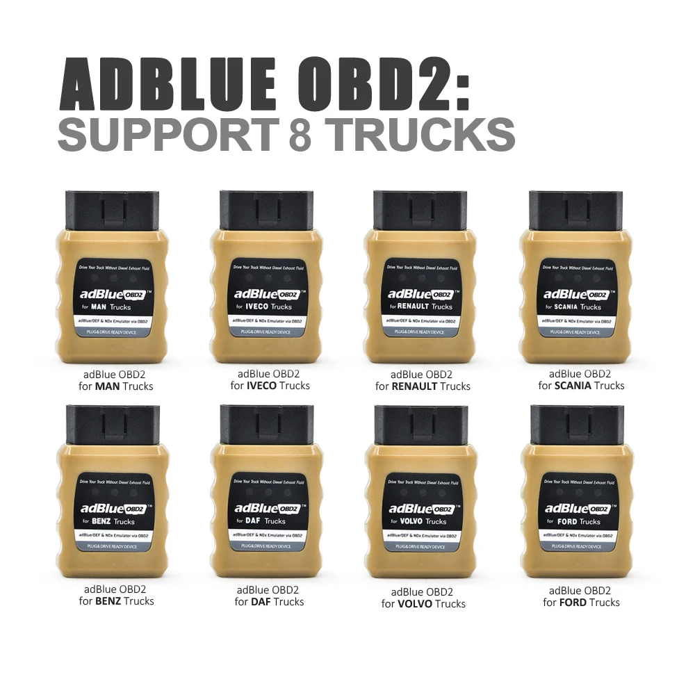 AdblueOBD2 для VOLVO Trucks эмулятор Adblue для VOLVO Adblue/DEF Nox эмулятор через OBD2 Adblue OBD2 для VOLVO