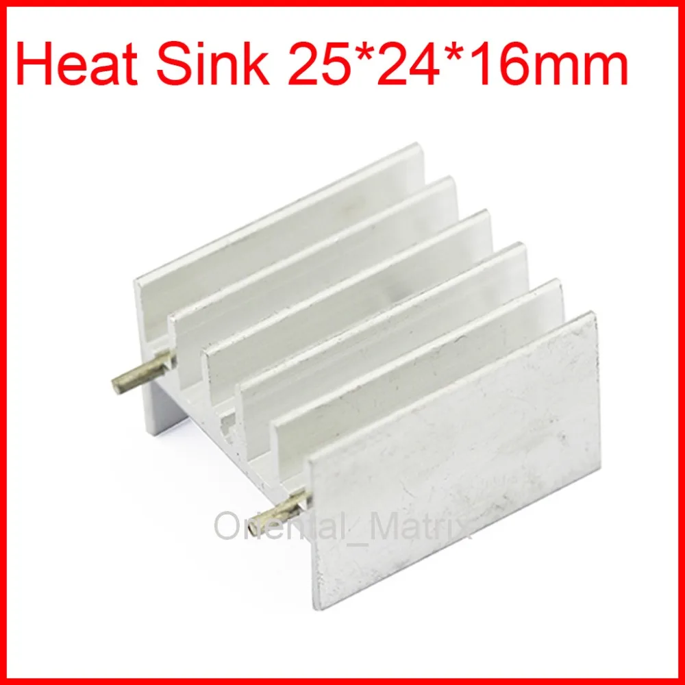 Free Shipping 20pcs TDA7294 / L298 HeatSink Heat Sink Radiator 25*24