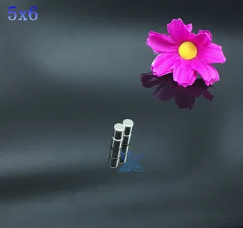 

200pcs 5mm x 6mm Strong Round Cylinder Neodymium Industrial Magnet 5*6 NEW 5x6 Art Craft Connection free shipping