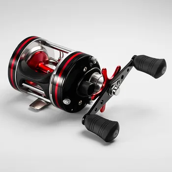 

6+1Ball Bearings Reel Bait Casting Reels Fishing Spinning Reels Lure Tackle Trolling Boat Saltwater Round Reel Left/Right Handle