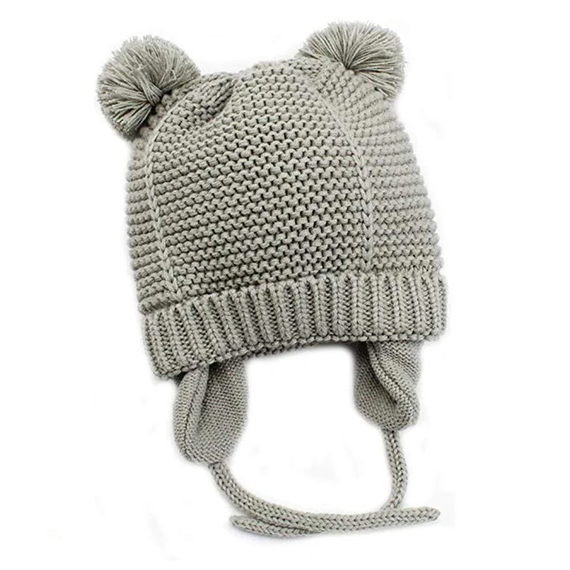 

Droppshiping Newborn Toddler Kids Baby Boy Girl Cotton Knitted Hat Soft Warm Hat Beanie Cap dg88