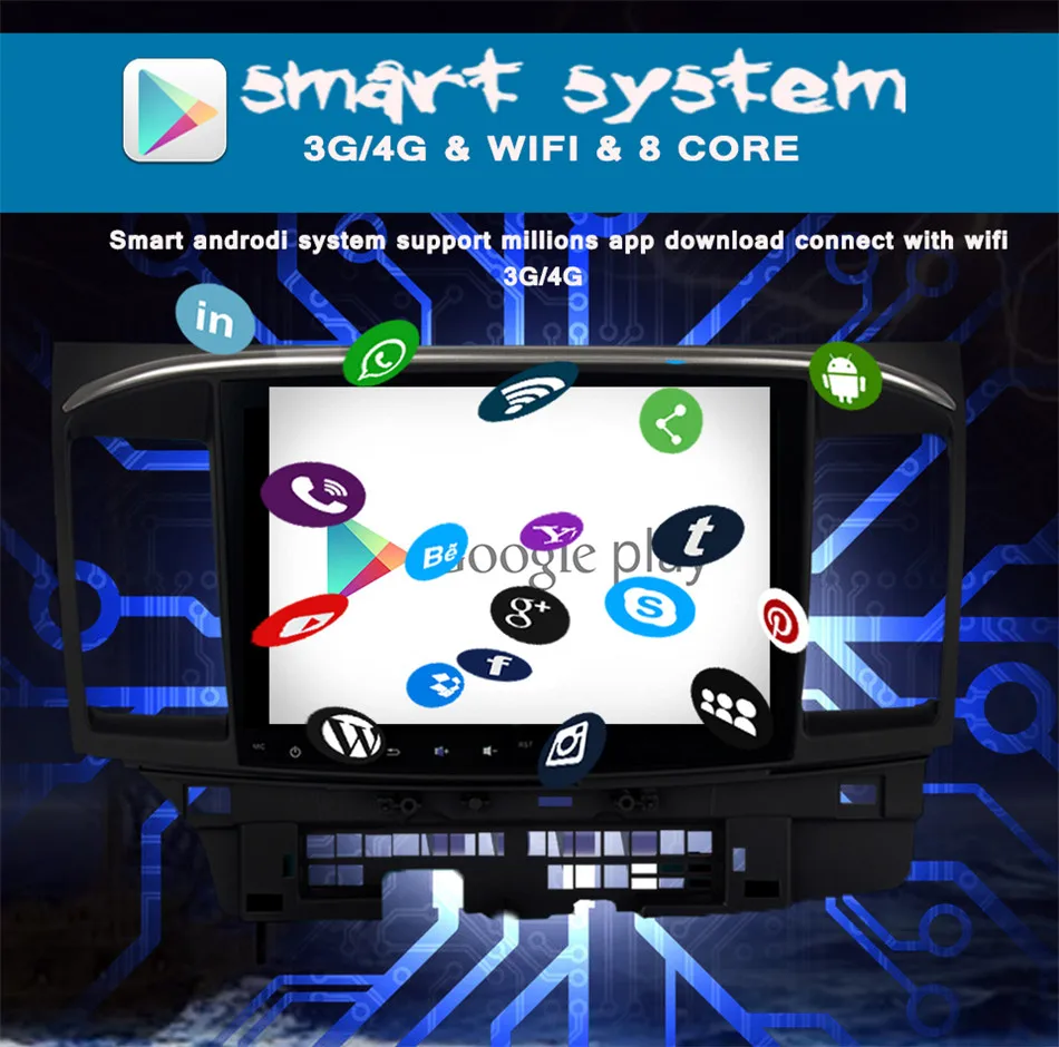 Clearance Android 9.0 car dvd for Mitsubishi Lancer 10.2 inch 2008 2009 2010 2011 2012 2013 2014 2015 2016 2017 2018 car stereo Headunit 10