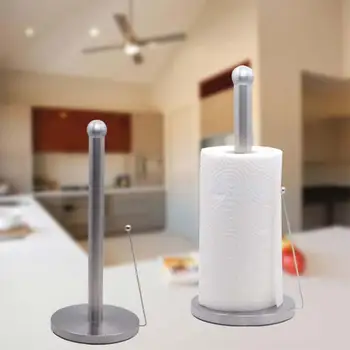

15*35cm Non-Slip Stainless Steel Paper Towel Holder Kitchen Supplies WXV Sale