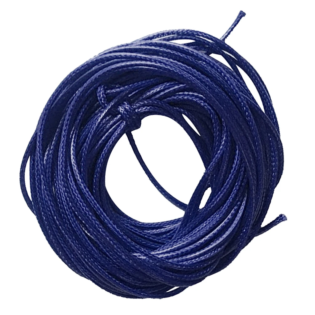 2 Pieces/set 10m Waxed Nylon Cord String Jewelry Making Accessories for DIY Necklace Bracelet Beading 1.5mm