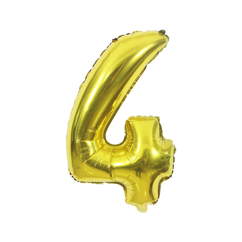 40-дюймовый светодиод шар в виде цифры золотого и серебряного цвета гигантский воздушный шарик из фольги в форме детская 18 21 30 день рождения юбилея вечерние цифровой баллоны с гелием - Цвет: gold-4