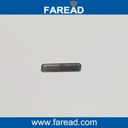 X100pcs Pet ID стекла трубки T5577 1,4*8 мм microchip 125 кГц FDX-A стандарт