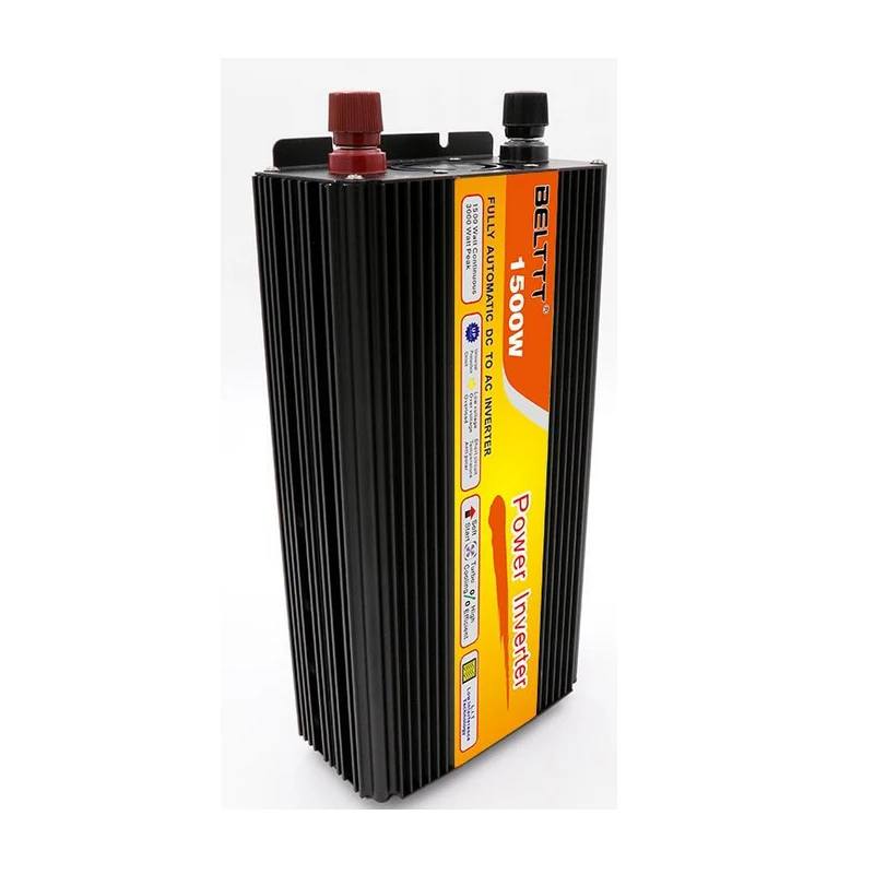 12V1500W high power correction wave car inverter 7