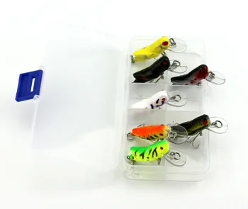 

Hengjia cicada 4.5cm 4.1g Locust Insect Shape Hard Minnow Fishing Lure Grasshopper Crankbait Treble Hooks Fishing Tackle