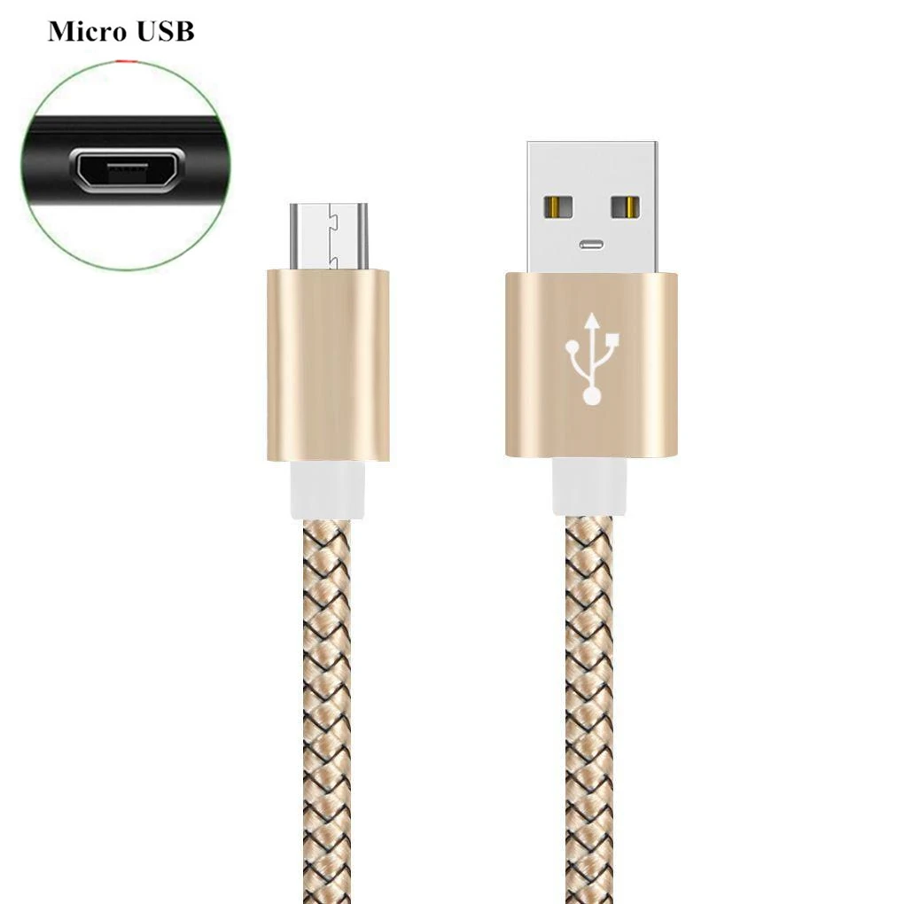 

Micro usb data charger cable For Samsung Galaxy A7 2018 A3/A5 2016 J3/J5/J7 2017 umidigi a5 pro Kabel Mobile Charger PINK Cord
