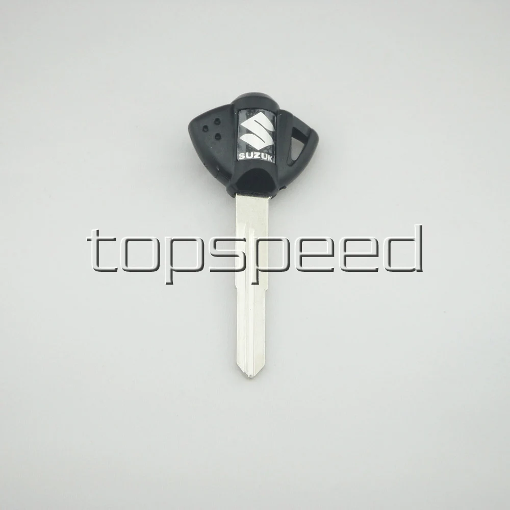 

1 Black Blank Key Uncut For Suzuki GSX GSXR 400/600/750/1000/1300 BANDIT HUYABUSA Motorcycle