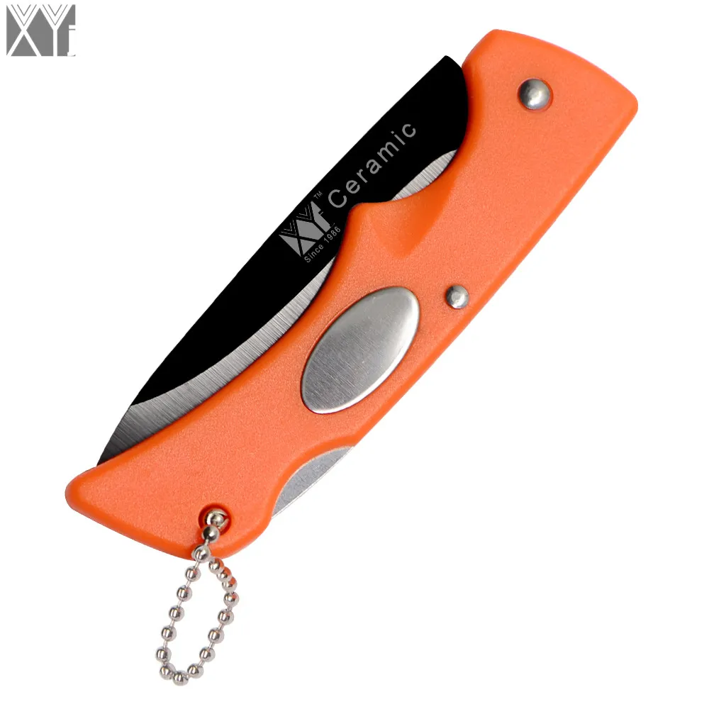 Professional Folding Ceramic Knife XYJ Brand Pocket Camping Utility