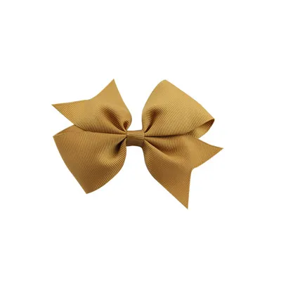 Hair Bow Boutique Solid Grosgrain Ribbon Hairgrips Hair Clips Headwear Barrette Bowknot For Women Girls Accessories (3)