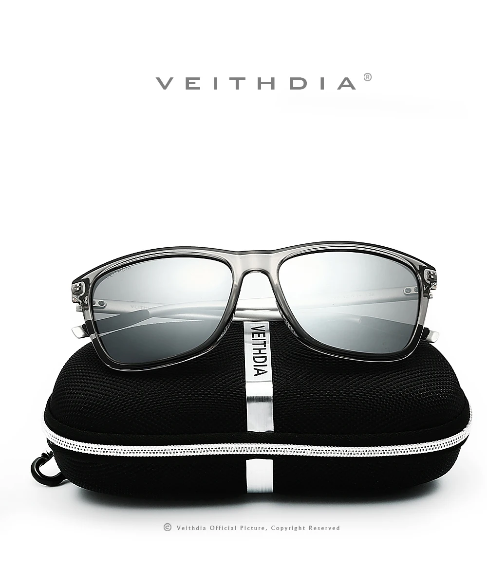 New VEITHDIA Polarized Lens Brand Designer Sunglasses Men Women Vintage Sun Glasses Eyewear gafas oculos de sol masculino 6108 16