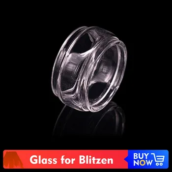 

Volcanee Replacement Glass Tube for Blitzen RTA Tank Atomizer Electronic Cigarette Replacement Spare Glass 5ml Capacity