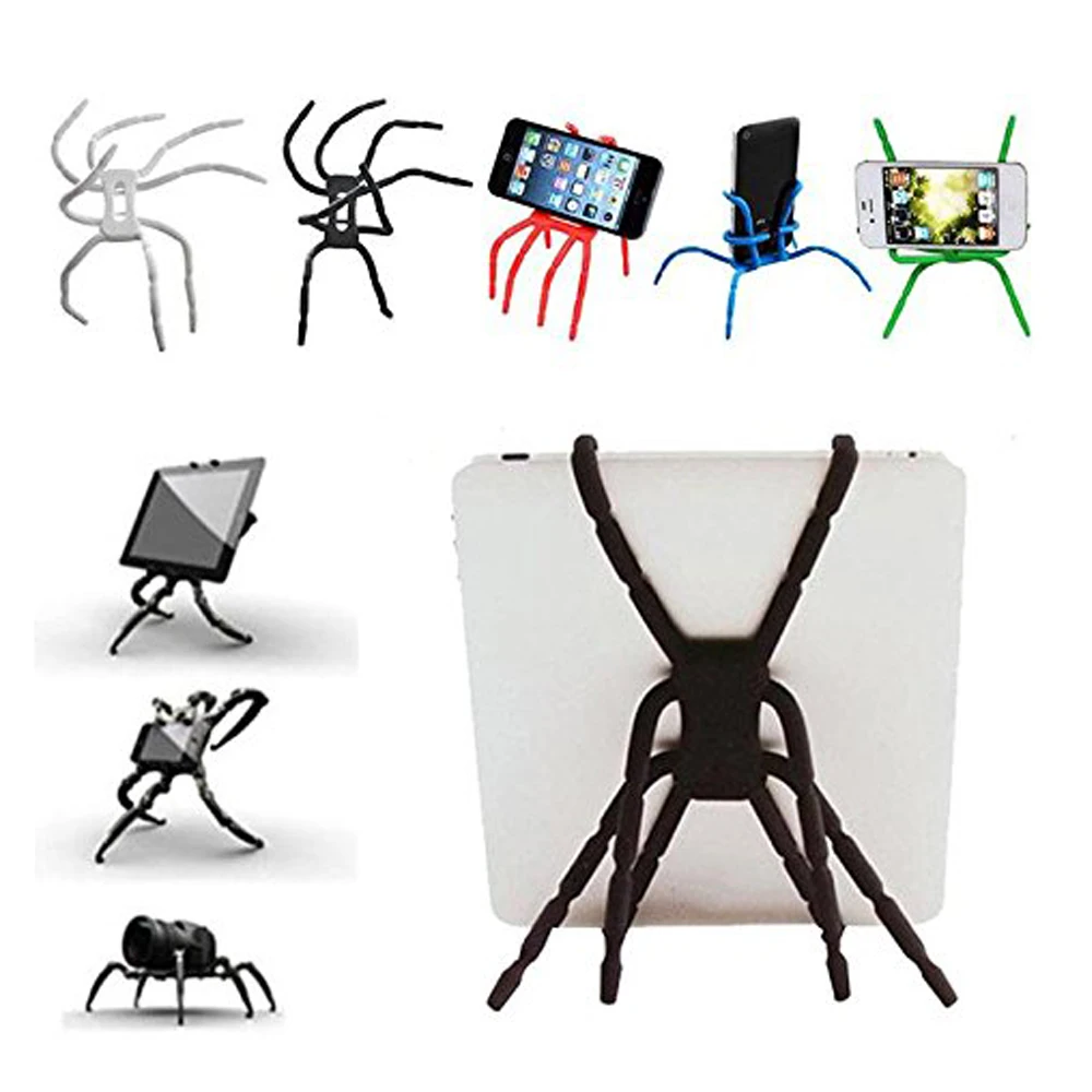 Universal Spider Phone Table Stand Holder Adjustable Grip Car Desk