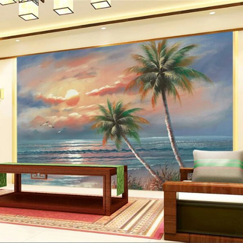 Modern 3D Nature Wallpaper Custom Photo Wallpapers For Living Room Wall