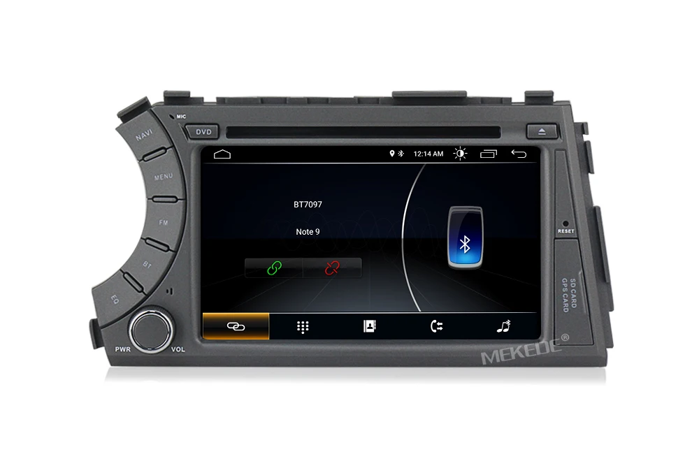 Best New arrival! Mekede android 8.1 Car multimedia system car GPS DVD player for Ssangyong Actyon Kyron 2005-2013 navi radio FM 11