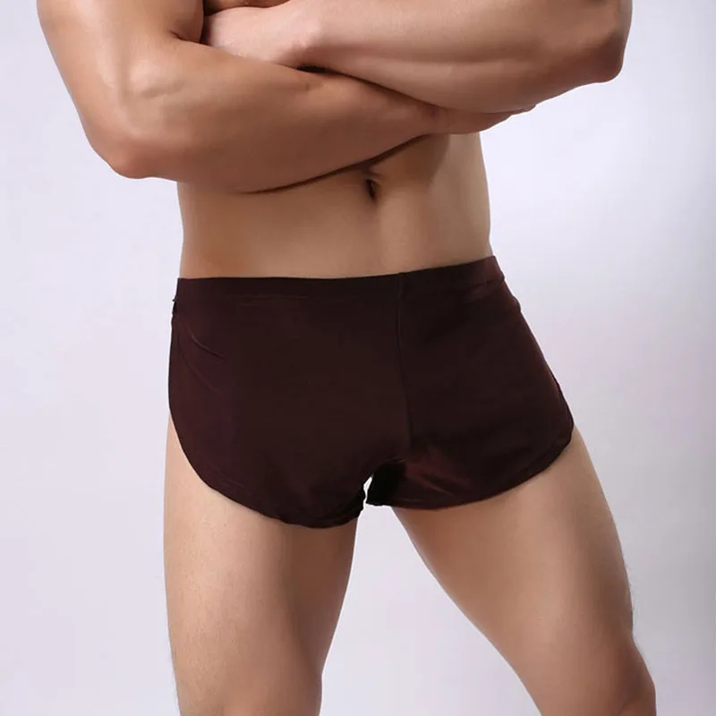 Sports shorts Men shorts Gyms sport fitness shorts Elastic loose Sport running short Underpants Joggers Ice silk Street wear Workout clothes